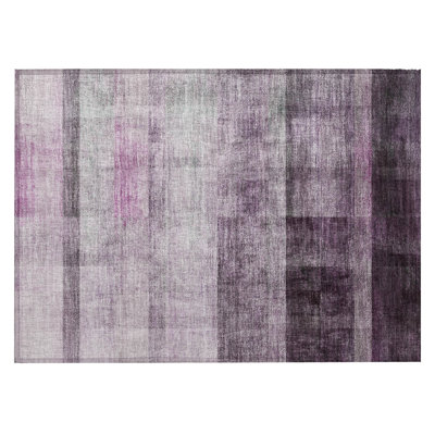 Rectangle HomeRoots Area Rug with Non-Slip Backing
