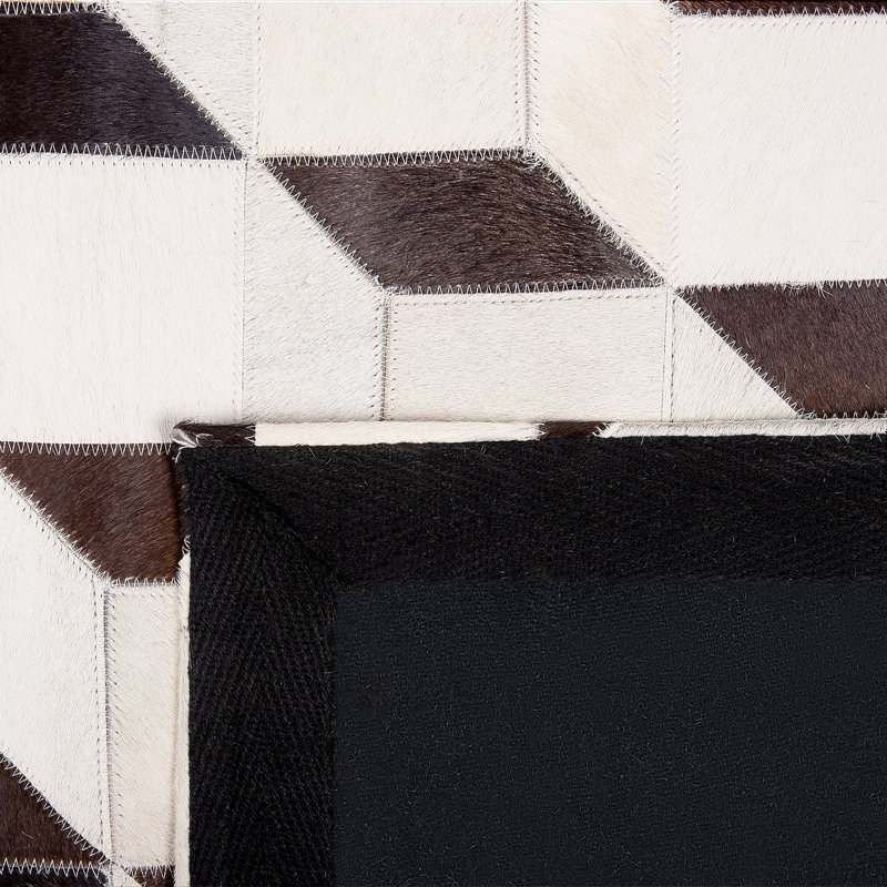 Keaton Rectangle 140 cm x 200 cm Geometric Hand Woven Area Rug