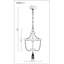 Luminaire suspendu unique à 3 lumières DEL