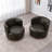 Genuine Leather Barrel Chair(Set Of 2)-673869885