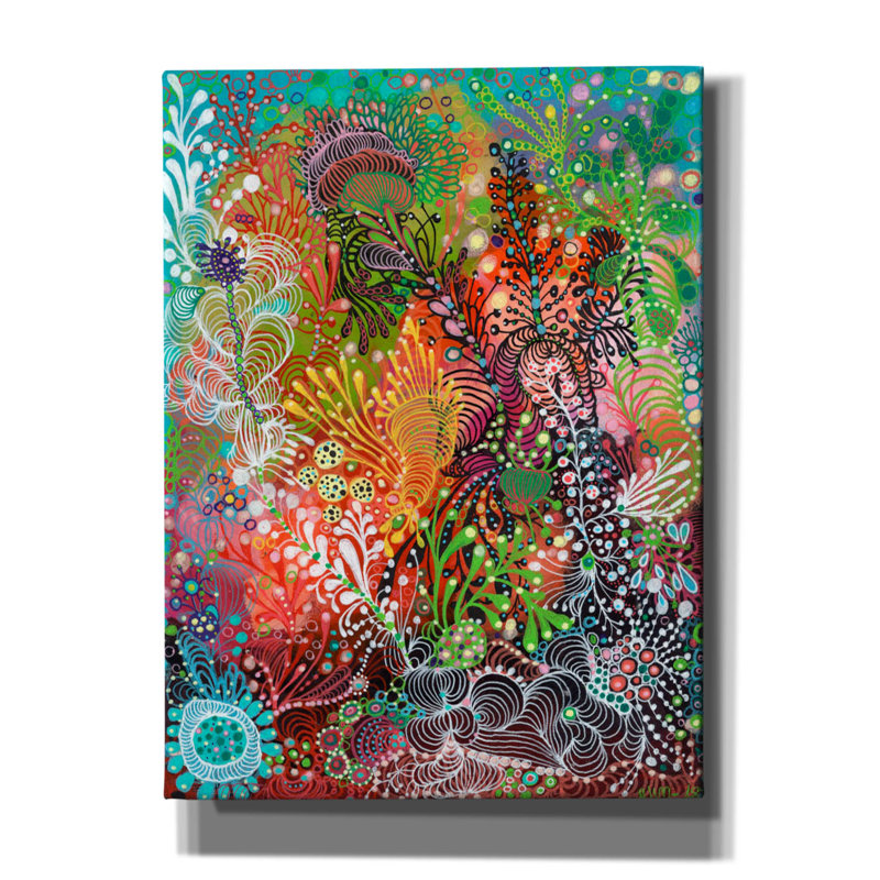 «This Is Magic2» par Noemi Ibarz, art mural sur toile, H 54 po x l 40 po x P 1,5 po