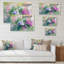 Mauve, rose, blanc, fleurs, lilas - reproduction sur toile tendue-1761088649