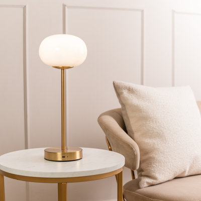 Akerley Rechargeable LED Portable Touch Table Lamp
