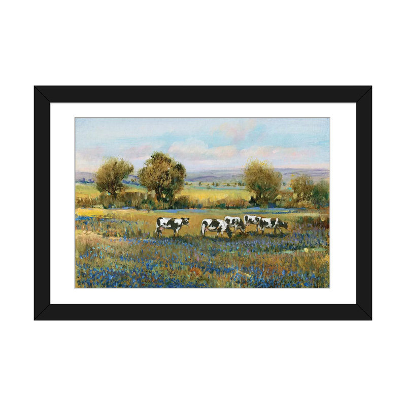 Reproduction de photo sur toile, Papier d'art encadré noir, H 24 po x l 32 po x P 1 po