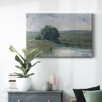 Riverbank Impression I-Gallery Wrapped Canvas