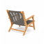 Fauteuils club d'extérieur en bois d'acacia Sierra-348019160