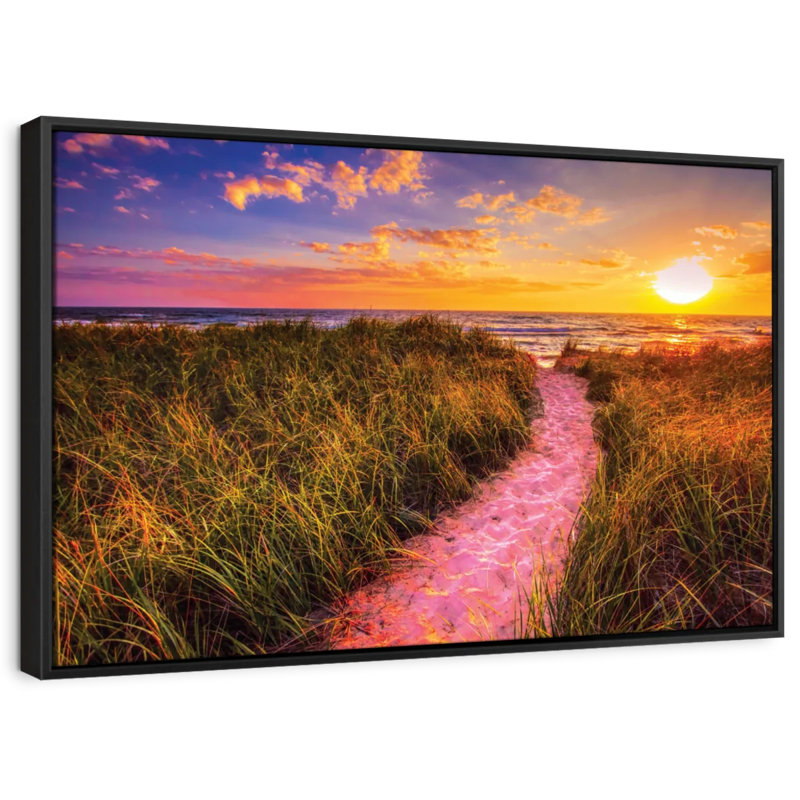 Impression sur toile Lake Lake, H 9 po x l 13 po