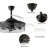 Retractable Ceiling Fan With Lights