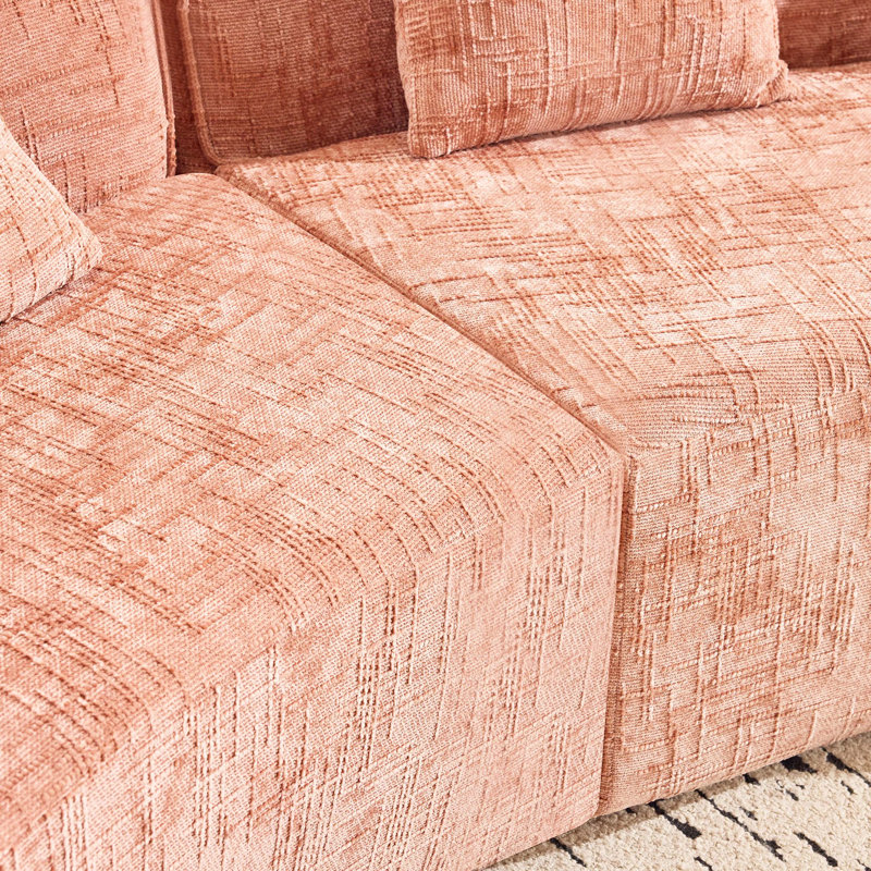 Canapé rembourré Nordic Creative Design, Pink