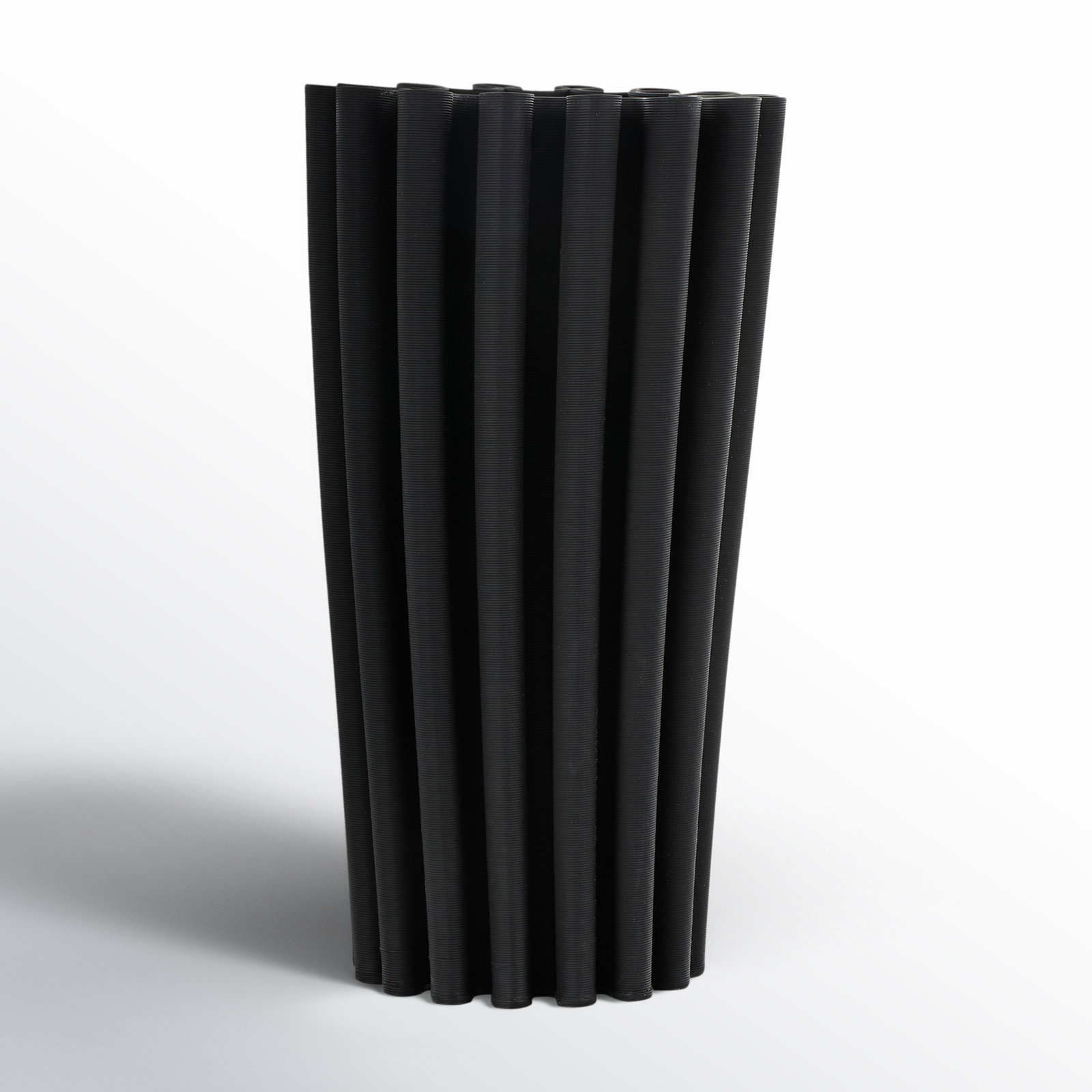 Blaine Iron Table Vase, 11.9'' H X 6.2'' W X 6.2'' D