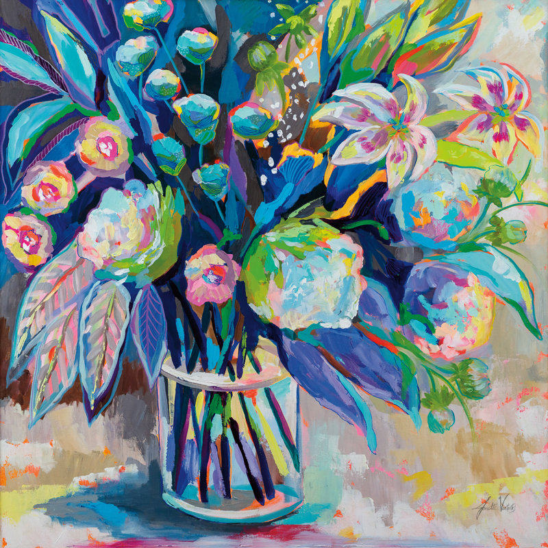 " Blossom 24x24 ", 36" H x 36" W x 1.25" D