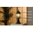 Modern Black Dusk To Dawn Outdoor Pier Mount Light with Tempered Glass