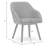 Ensminger 18.5'' H Faux Leather Upholstered Armchair