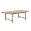 Table de salle à manger d'extérieur rectangulaire en teck clair Tov Furniture Gata