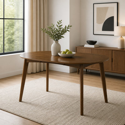 Thomson Dark Walnut Extension Leaf Dining Table