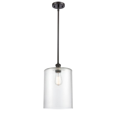 Luminaire suspendu cylindrique à 1 lumière Leilani