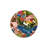 Multicolored Mixed Bird Fish And Flower Patterned Modern Decorative Carpet-1569519521