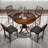Arush Round Solid Wood Dining Table-810479231