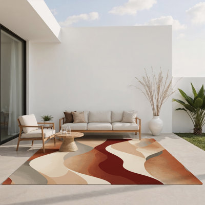 Tapis intérieur et extérieur Arid Elegance