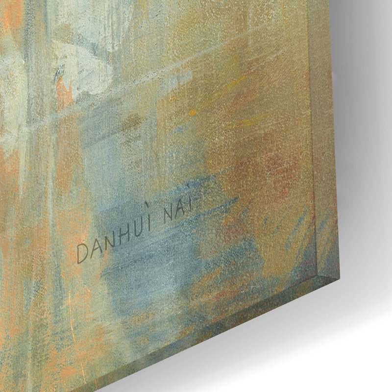  'Lakeside Reflection' by Danhui Nai Acrylic Glass Wall Art, 12" x 12", 12" H x 12" W x 0.13" D