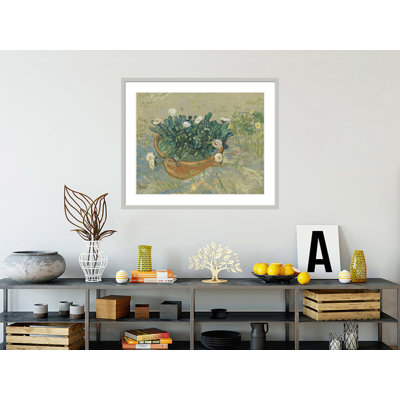«Daisies Arles» par Vincent van Gogh, impression giclée encadrée