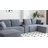 125" Cloud Boneless Sofa Couch with Cup Holder & Storage, Modern Corduroy U Shaped Modular Sectional Sofa with Deep Seat, USB Ports, No Assembly Required, Comfy Compression Couches for Living Room-569476434