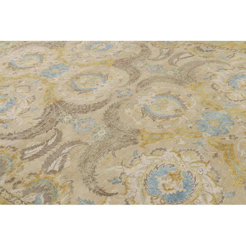 Hand Knotted Area Rug
