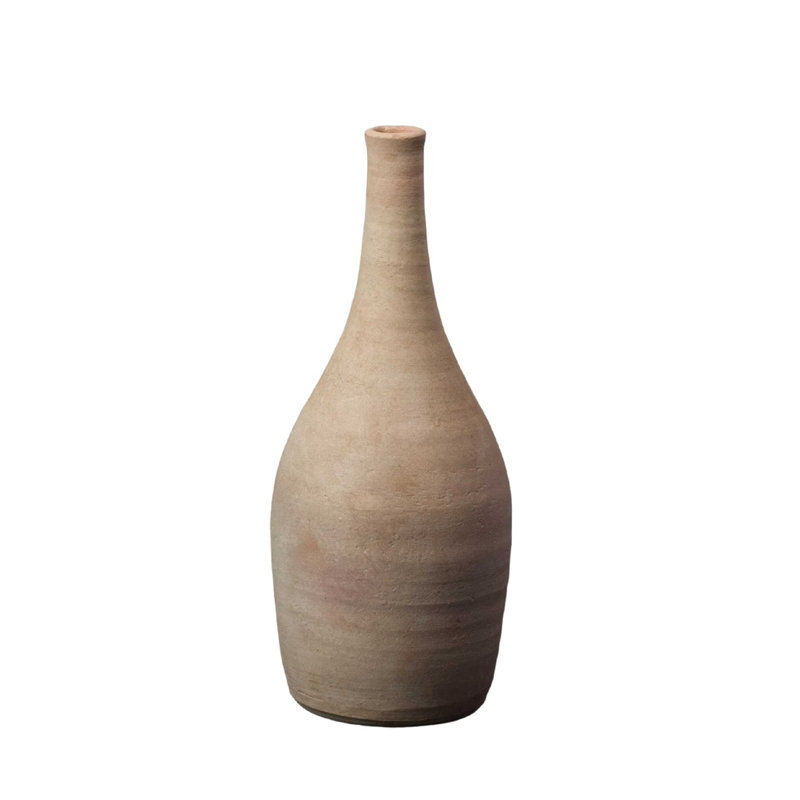 Terracotta Pot Dia 14,9 po blanc