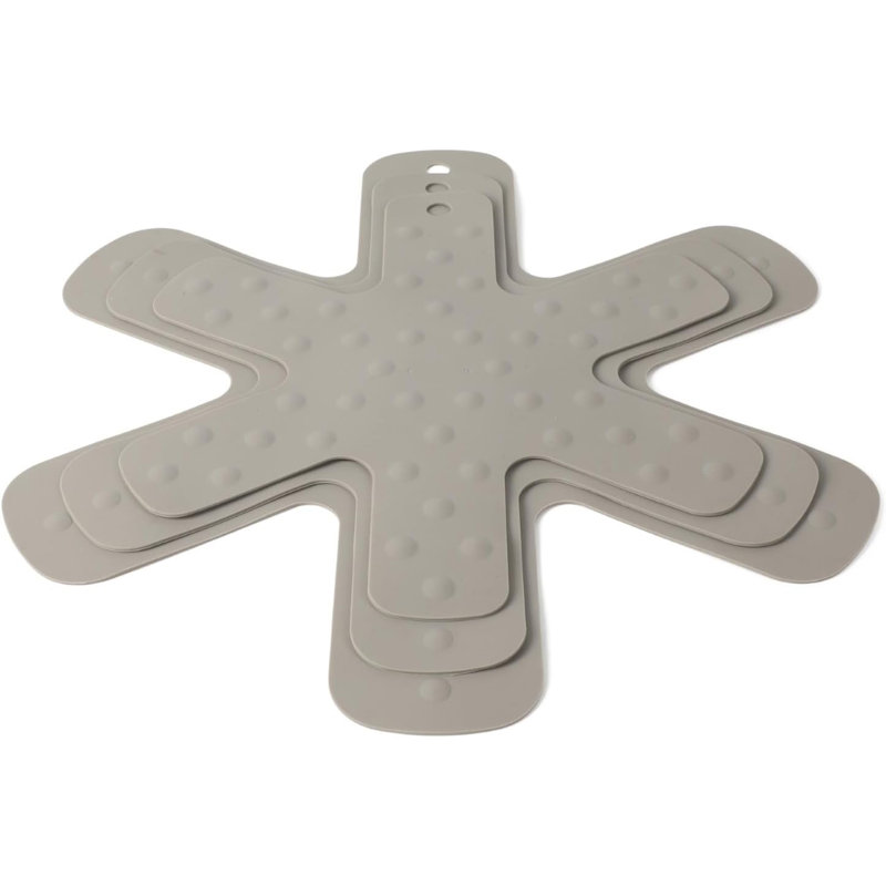 Tapis de cuisine antidérapant en silicone texturé résistant à la chaleur pour comptoir de cuisine et table de salle à manger