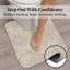 Tapis décoratif pour salle de bain 20x18 - Tapis ultra-absorbant à séchage rapide avec envers en caoutchouc antidérapant-126756561