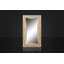 Flat Onyx Lighted Wall Mirror