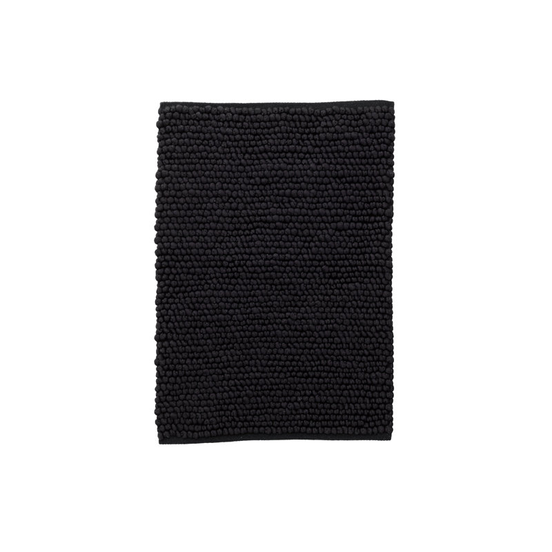 Asijah Indoor Doormat, Black