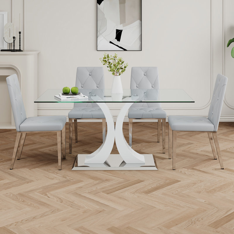 Modern Style Glass Table