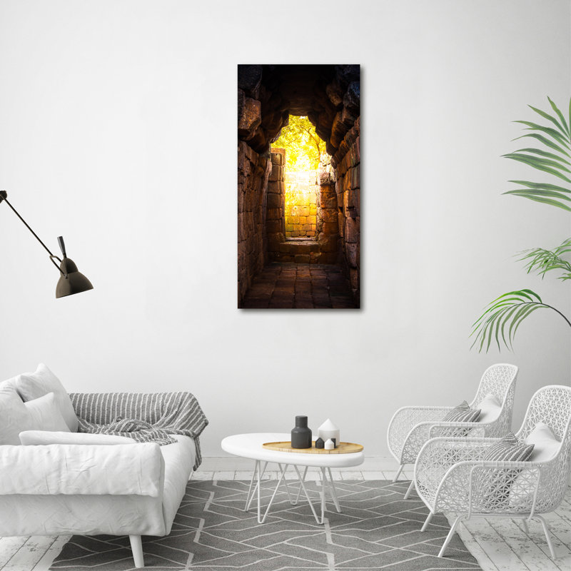 Fairburn Basements Of The Castle - Wrapped Canvas Print