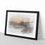Sunset Behind the Pier Sketch - Picture Frame Graphic Art Print-56874823-56874829
