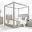 Eloise Upholstered Canopy Bed-876453701-840635617
