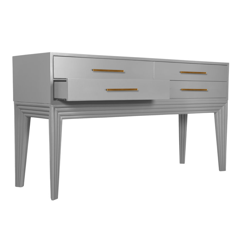 Barcelona Console Table, Light Gray