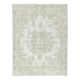 Distressed One-of-a-Kind 9'0X11'10 Hand Knotted Area Rug