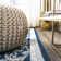 Reilly French Border Navy/Blue Rug