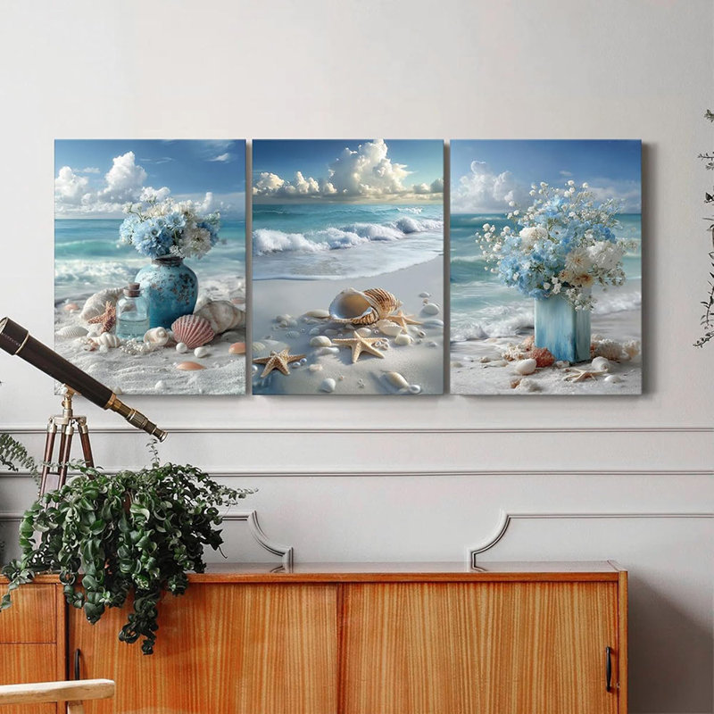3 Piece Wrapped Canvas Print