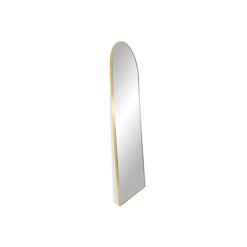 Norwich Arch Brass Mirror