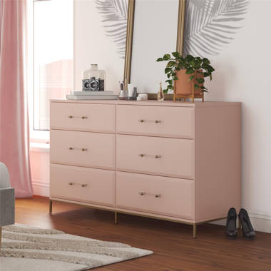 Larissa 7 Drawer Dresser with Mirror Etta Avenue Teen