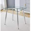 Briadale Glass Top Metal Base Dining Table