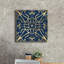  «Motif On Blue 6» par Alonzo Saunders, art mural sur toile, 18 po x 18 po-1403527343
