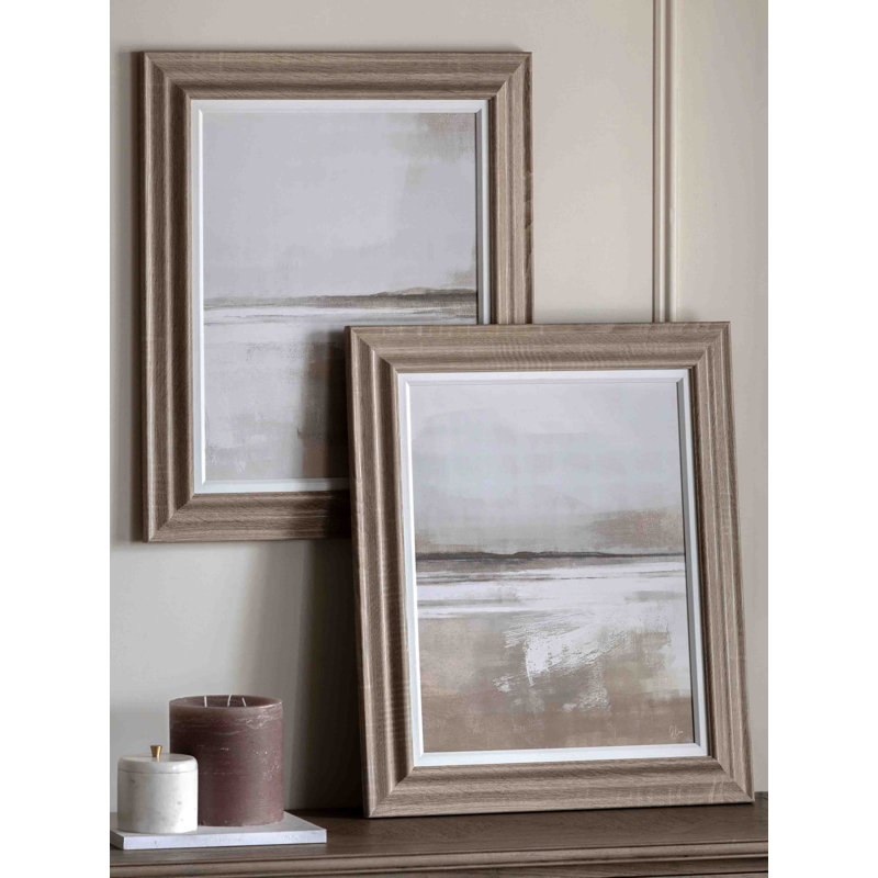 Silent Sands Framed Canvas Set of 2