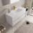 Wall-Mounted Bathroom Vanity With Sink