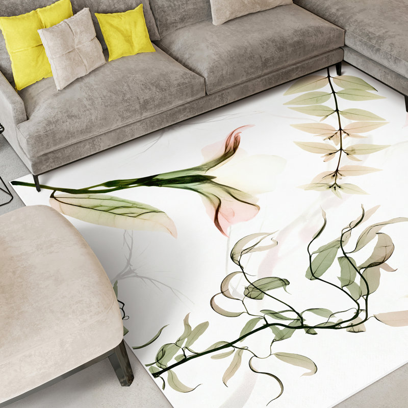 Tapis rectangulaire Dree avec envers antidérapant, Rectangle 7 pi 6 po x 10 pi 4 po