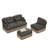 Deep Seat Modular Sofas Chenille Leopard Modern Home Living Room