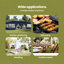 vidaXL Party Tent Polyethylene Event Outdoor Shelter Temporary Structure-664898481-664898478