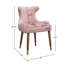 Fauteuil à oreilles en polyester de 24 po de largeur Bilski-76601589